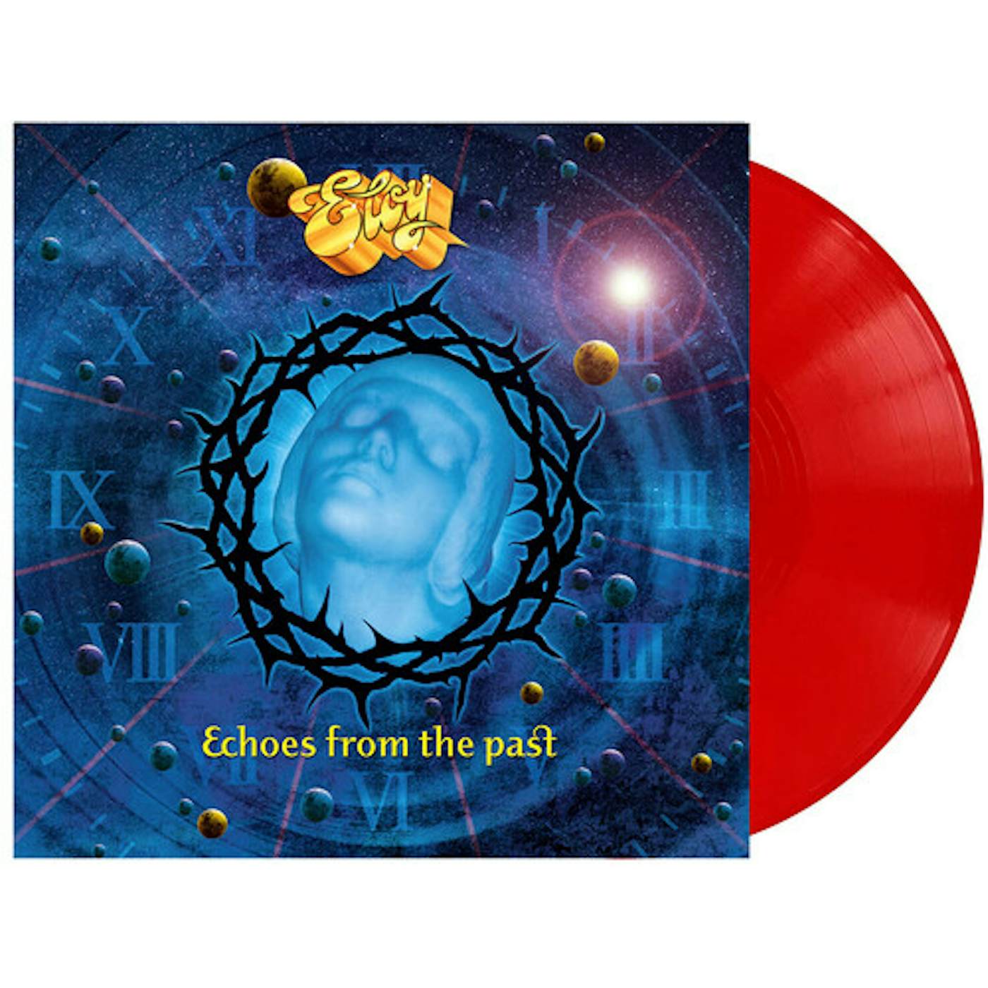 Eloy ECHOES FROM THE PAST - RED Vinyl Record