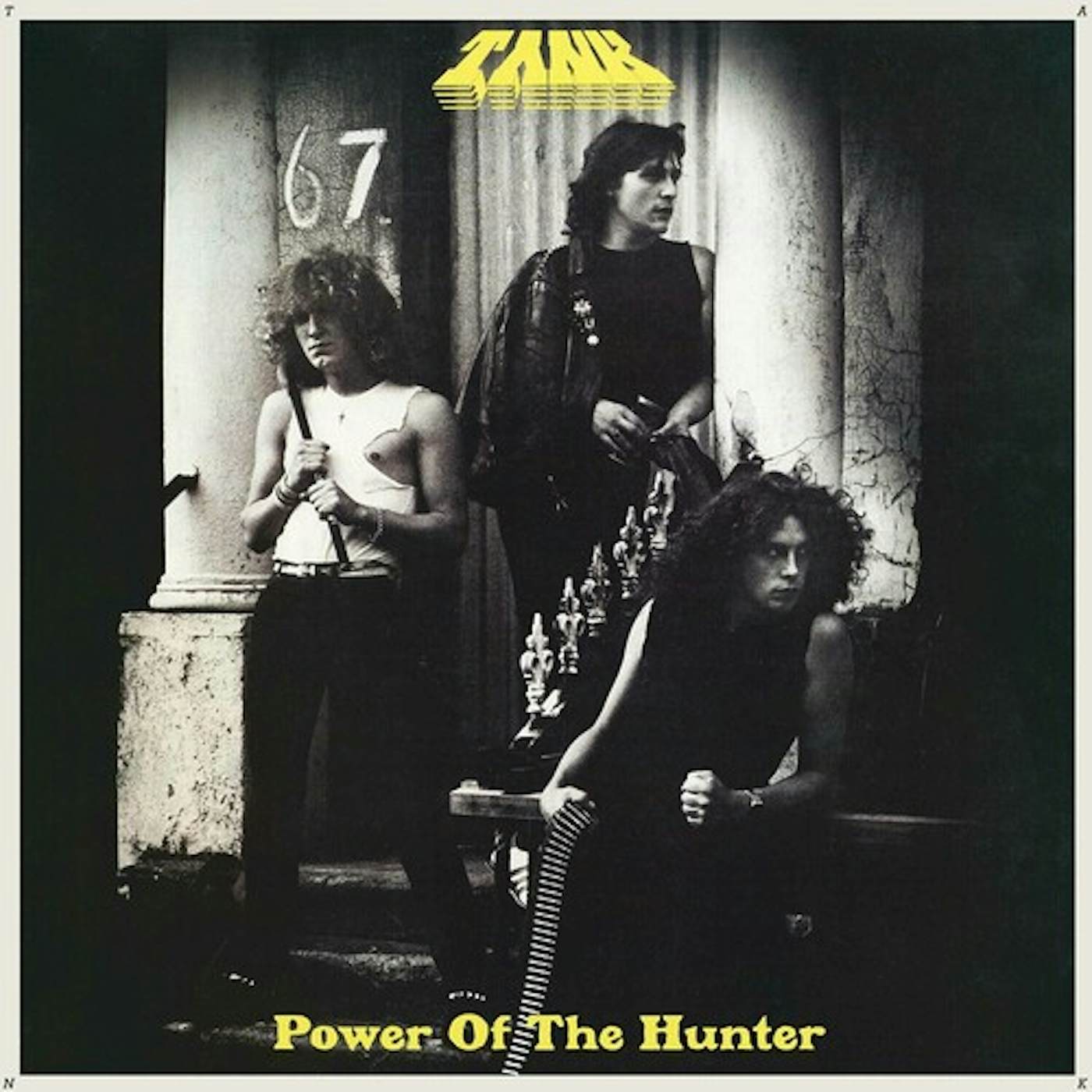 Tank Power Of The Hunter (White/Grey) Vinyl Record