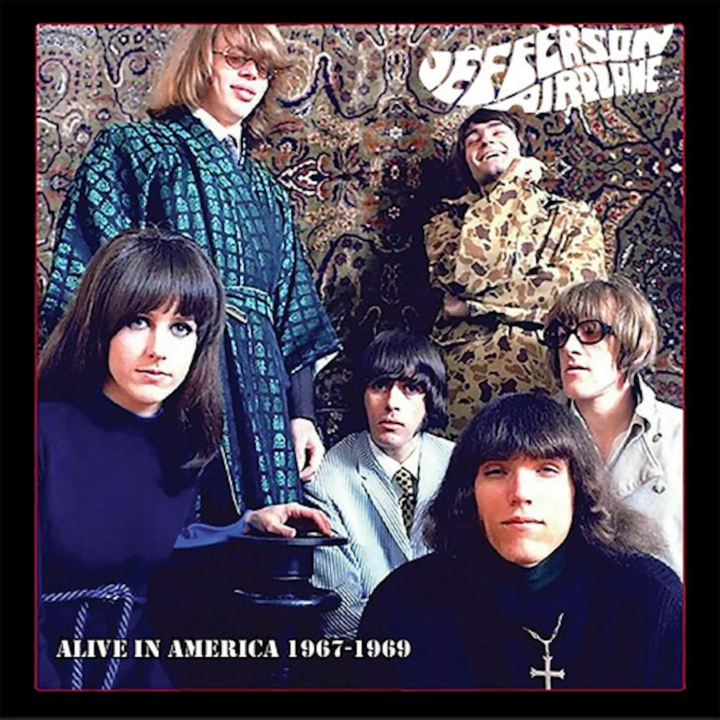 Jefferson Airplane Alive in America 1967-1969 (Remastered/Deluxe/2LP/Orange) Vinyl Record