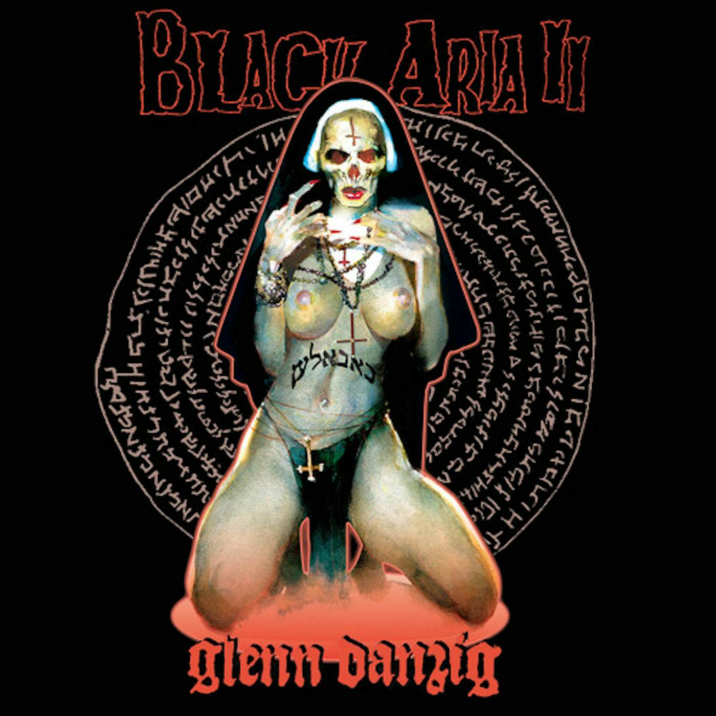 Danzig Black Aria 2 (Black/White Splatter) Vinyl Record