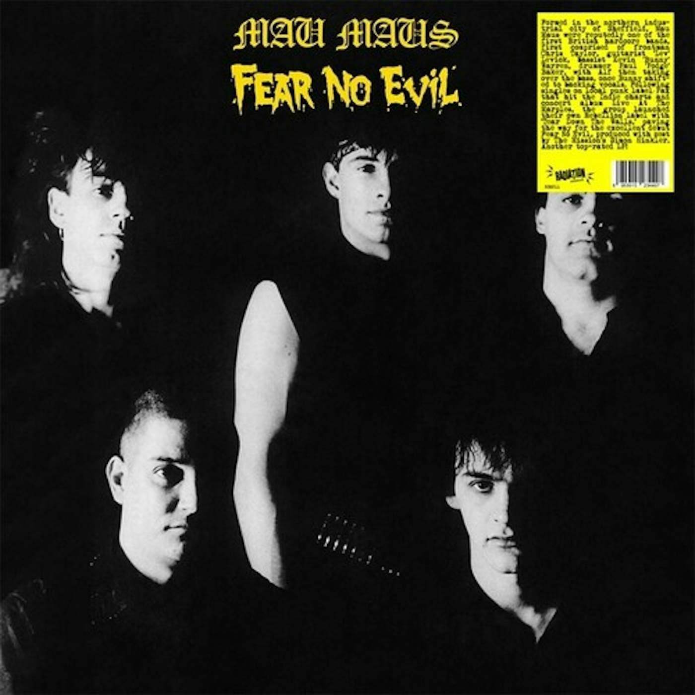 The Mau Maus FEAR NO EVIL Vinyl Record