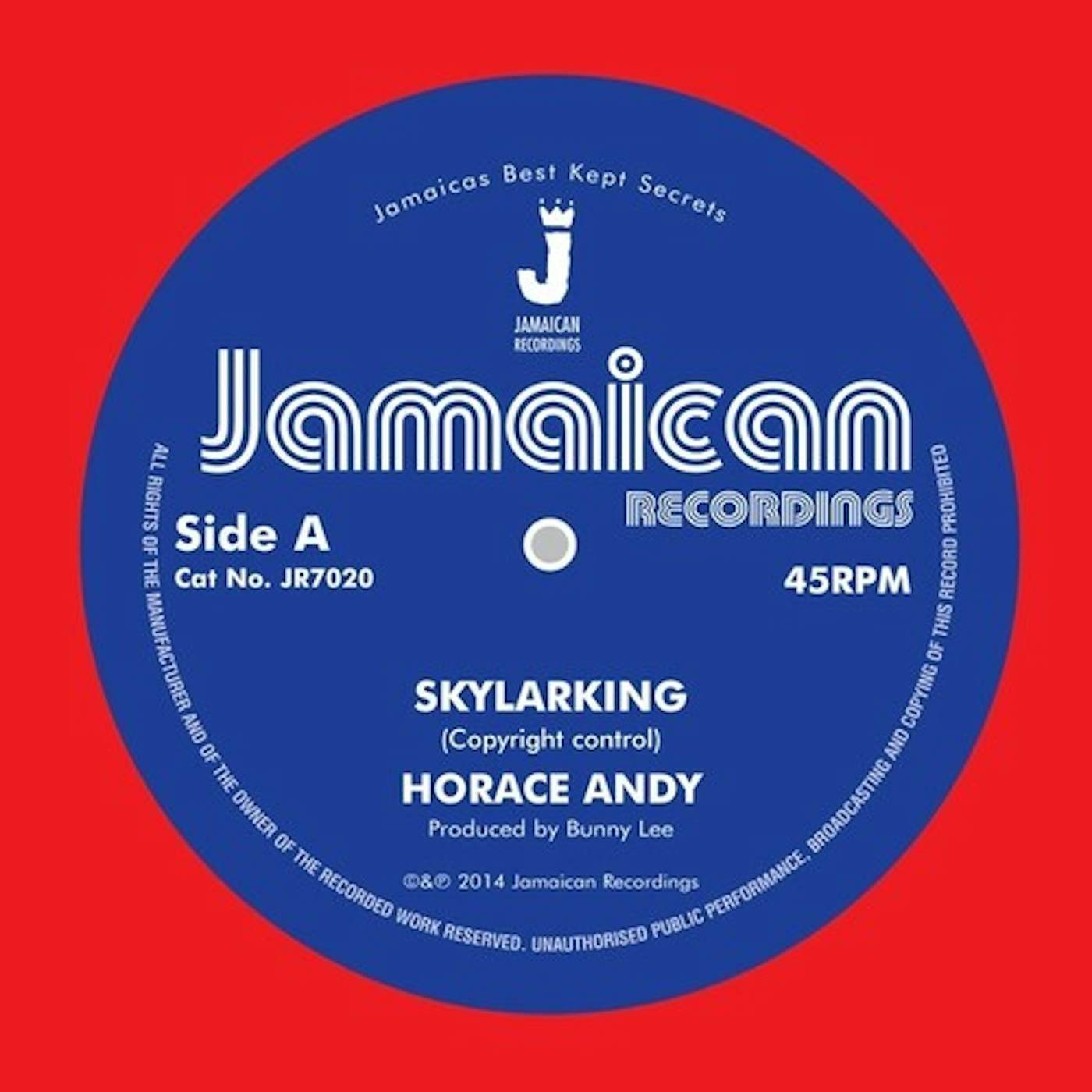 Horace Andy SKYLARKING / VERSION Vinyl Record
