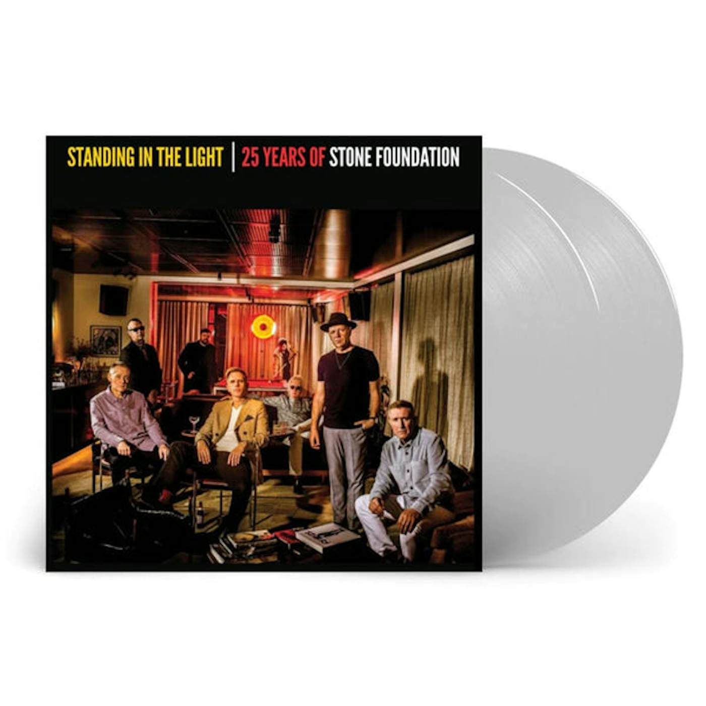 Stone Foundation Standing In The Light: 25 Years Of Stone (2LP/Clear) Vinyl Record