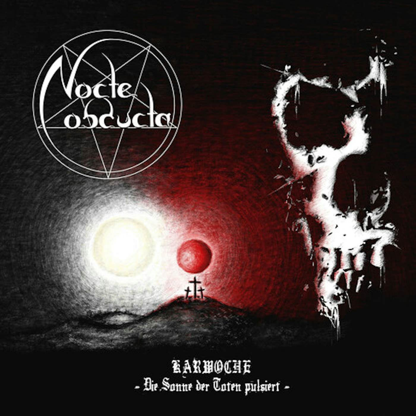Nocte Obducta KARWOCHE: DIE SONNE DER TOTEN PULSIERT Vinyl Record - Colored Vinyl