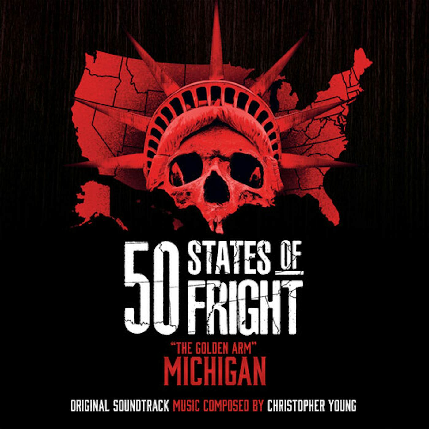 Christopher Young 50 STATES OF FRIGHT: THE GOLDEN ARM (MICHIGAN) Vinyl Record