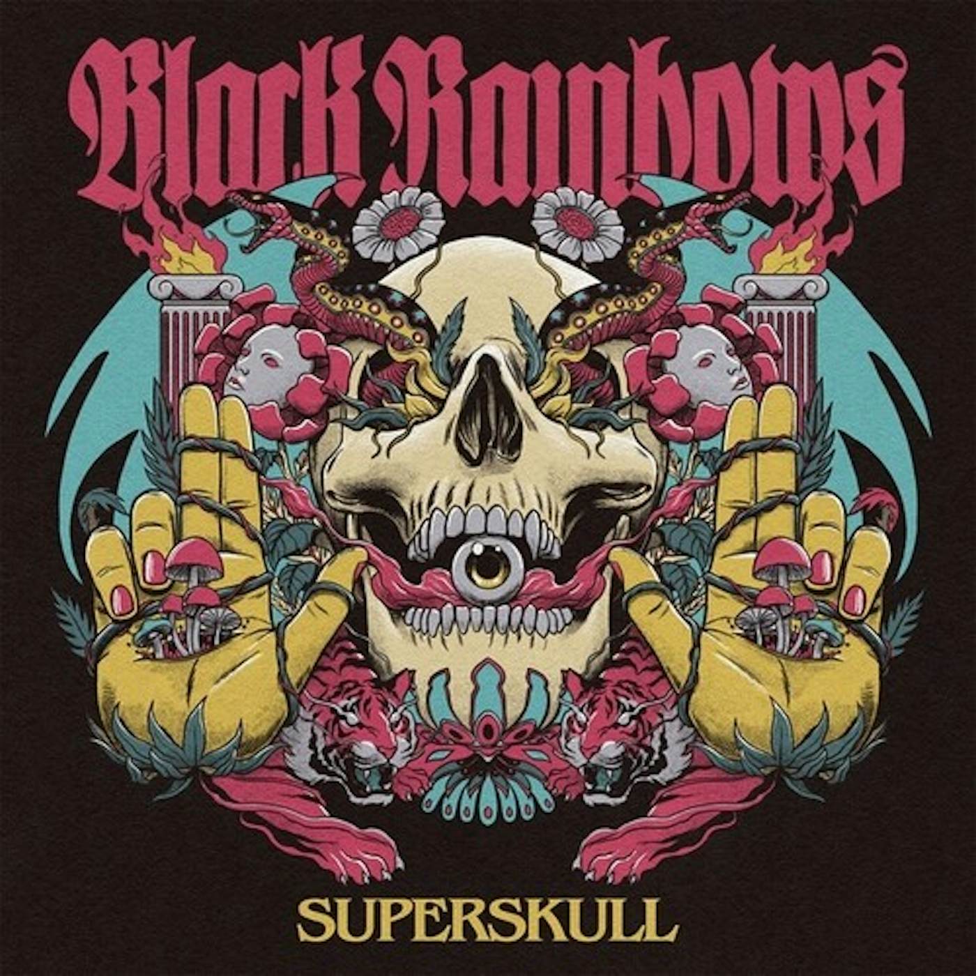 Black Rainbows SUPERSKULL Vinyl Record