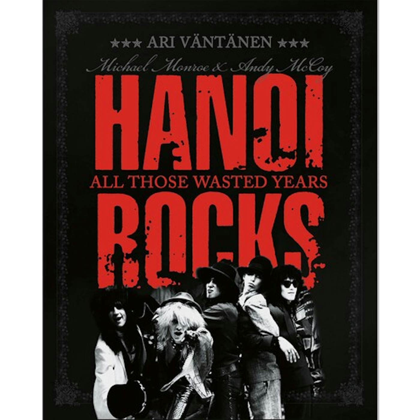 Hanoi Rocks ALL THOSE WASTED YEARS - RED Vinyl Record