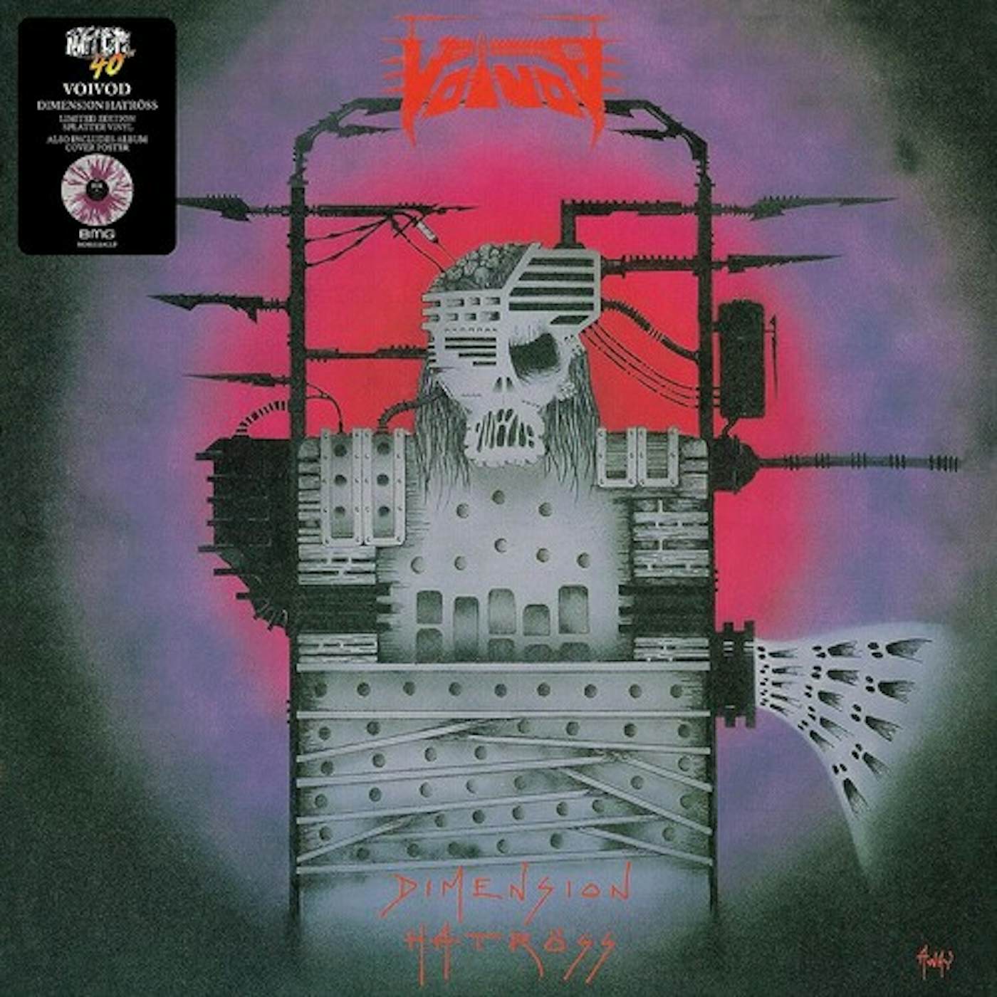 Voivod DIMENSION HATROSS Vinyl Record