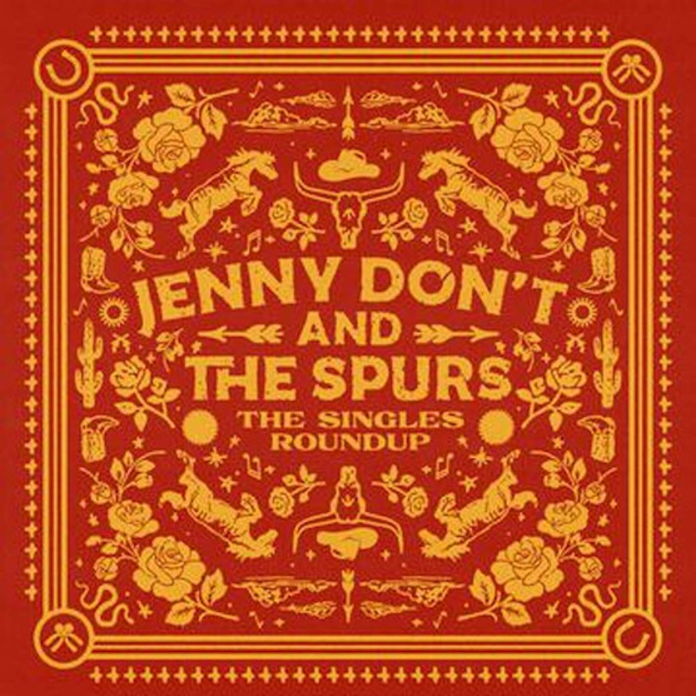 Jenny Don't And The Spurs SINGLES ROUNDUP Vinyl Record