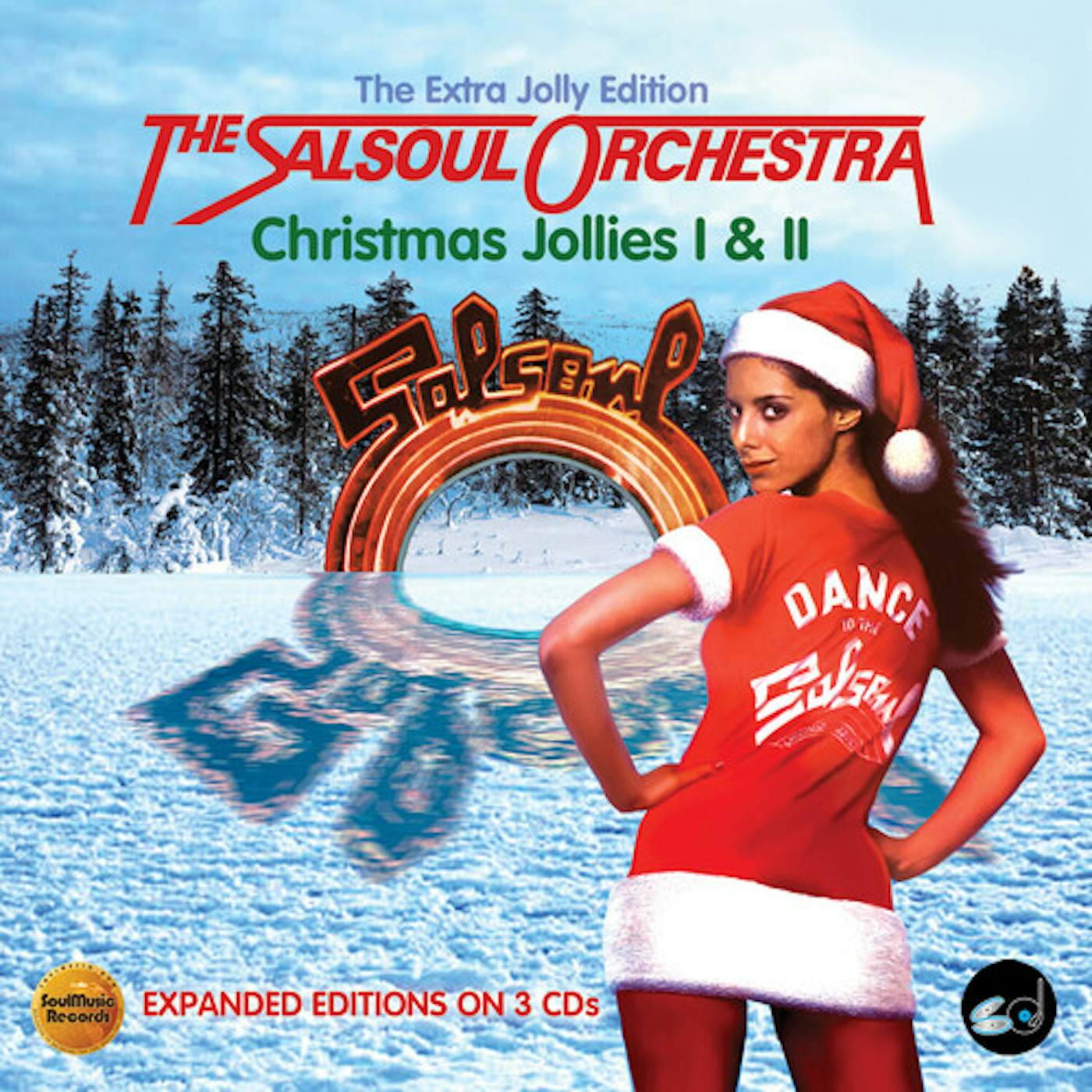 The Salsoul Orchestra CHRISTMAS JOLLIES I + II: THE EXTRA JOLLY EDITION CD
