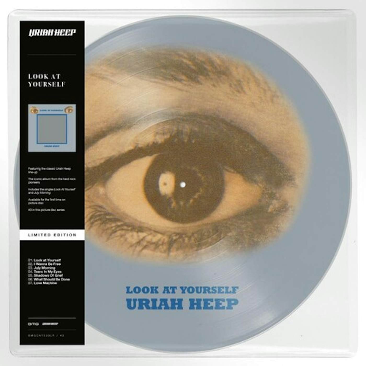Uriah Heep LOOK AT YOURSELF Vinyl Record