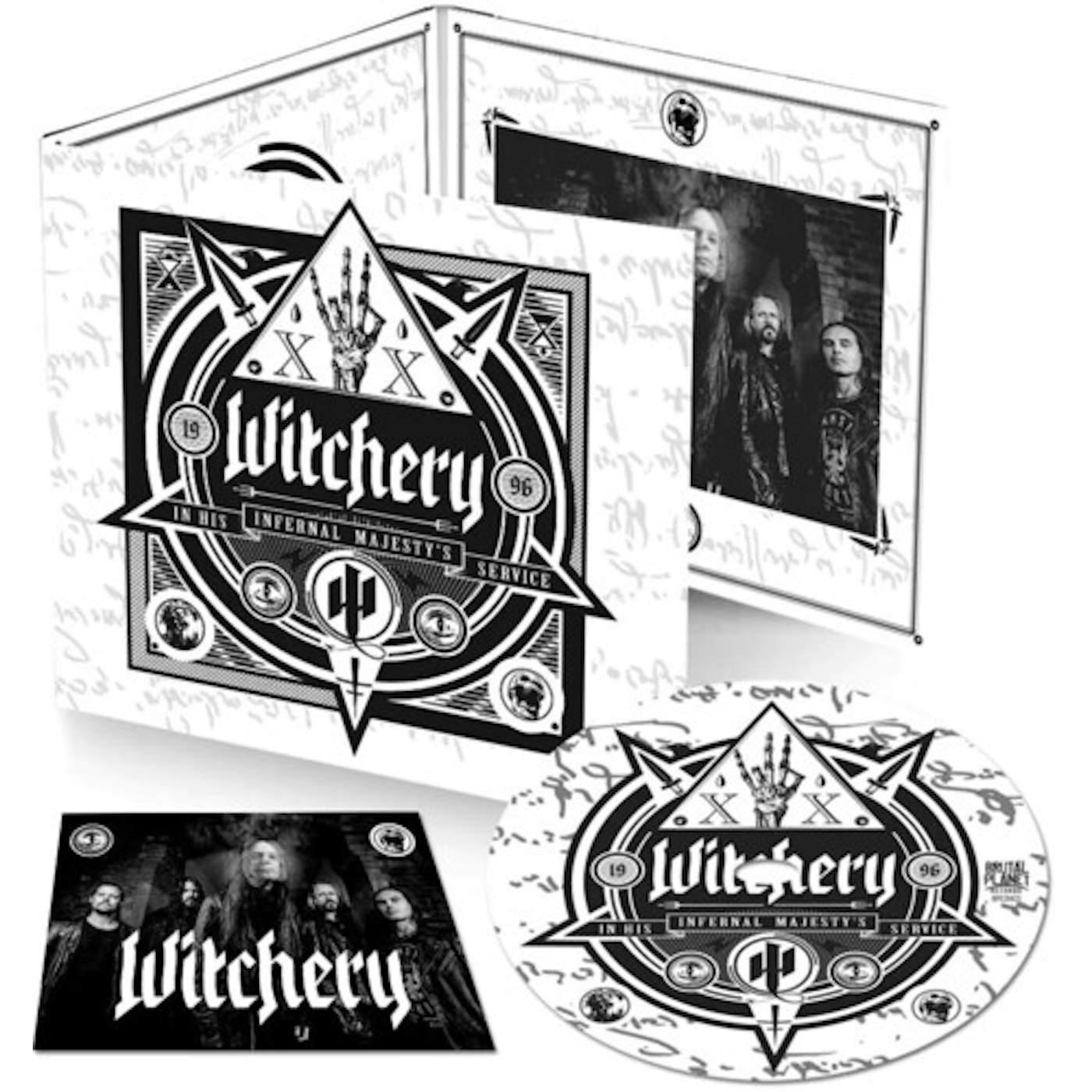 Witchery IN HIS INFERNAL MAJESTY'S SERVICE CD