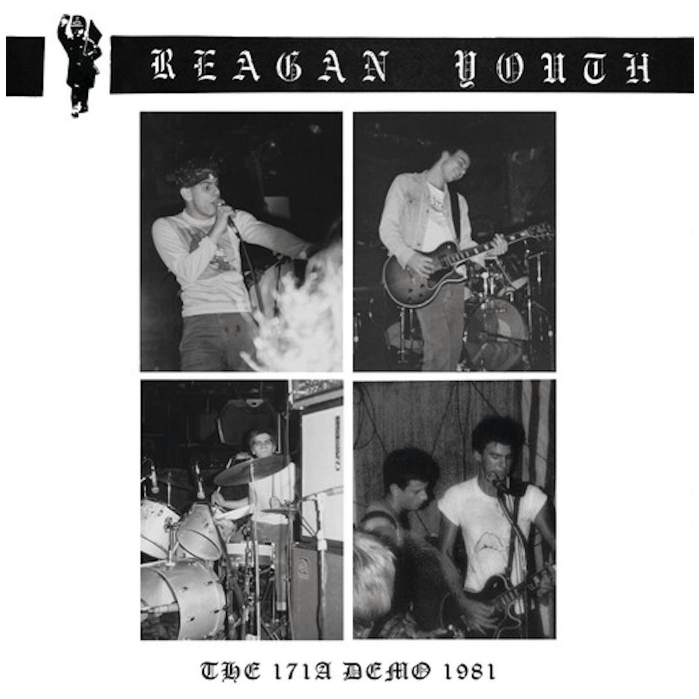Reagan Youth 171A DEMO 1981 - WHITE Vinyl Record