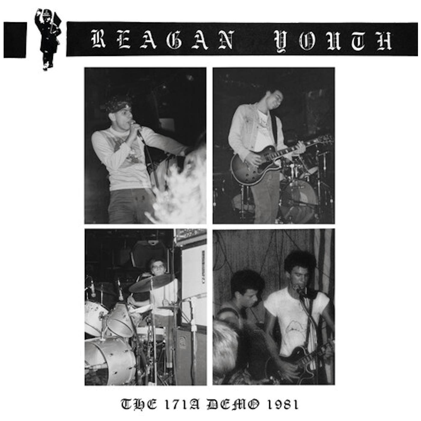 Reagan Youth 171a Demo 1981 (Blue) Vinyl Record