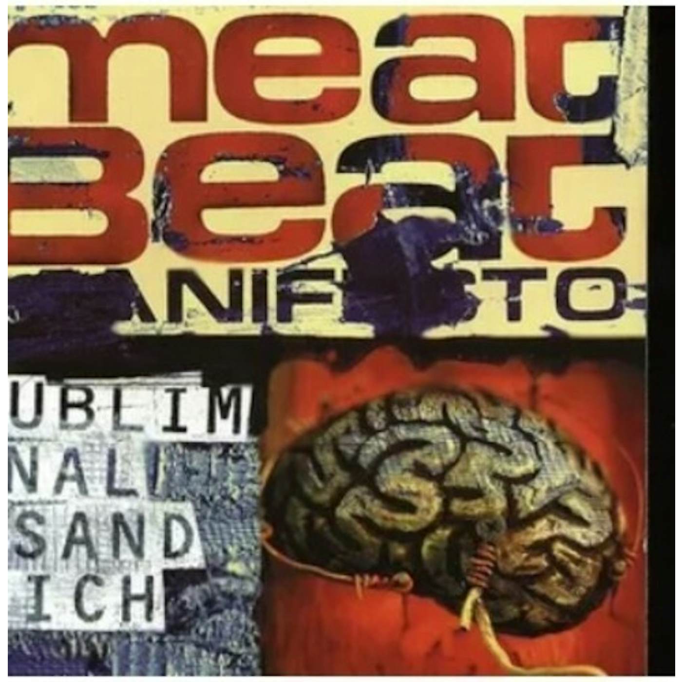 Meat Beat Manifesto SUBLIMINAL SANDWICH Vinyl Record - Reissue