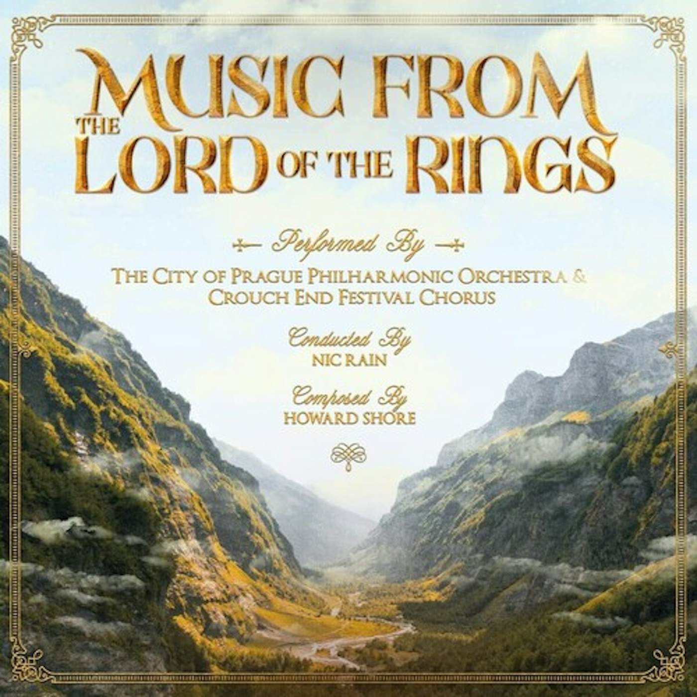 The City of Prague Philharmonic Orchestra LORD OF THE RINGS Vinyl Record