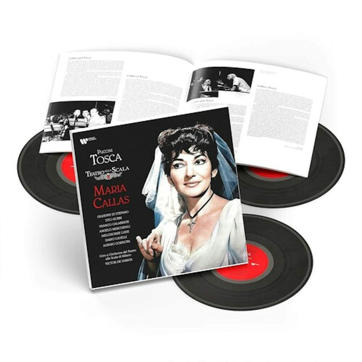 Maria Callas PUCCINI: TOSCA - 1953 VERSION Vinyl Record