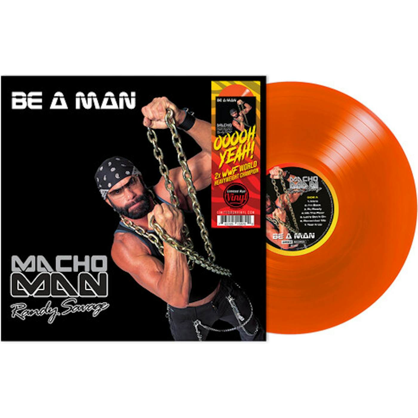 Macho Man Randy Savage - Be A Man - CD 