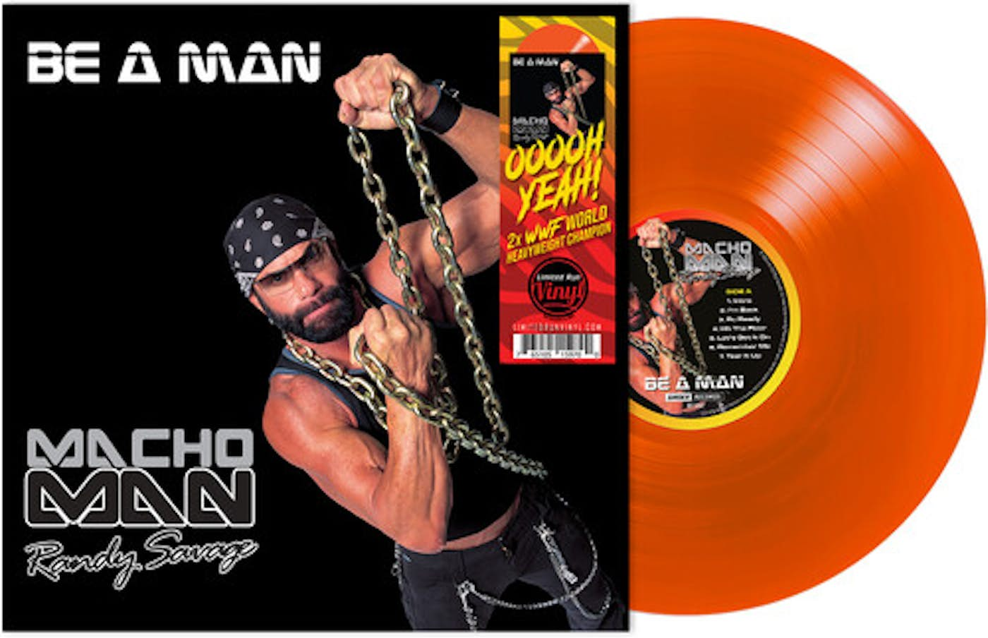 Macho Man Randy Savage - Be A Man - CD 