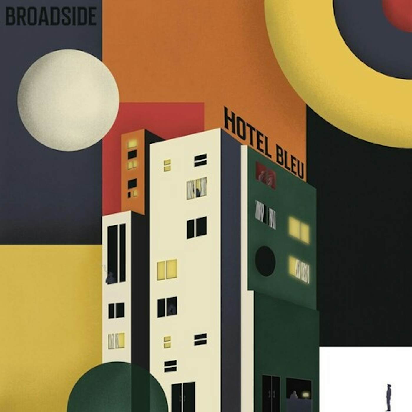 Broadside HOTEL BLEU - GREEN Vinyl Record