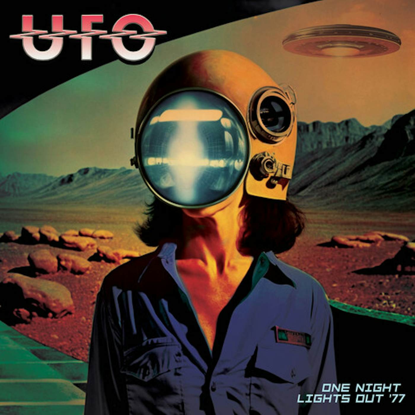 UFO ONE NIGHT LIGHTS OUT '77 - COKE BOTTLE GREEN Vinyl Record