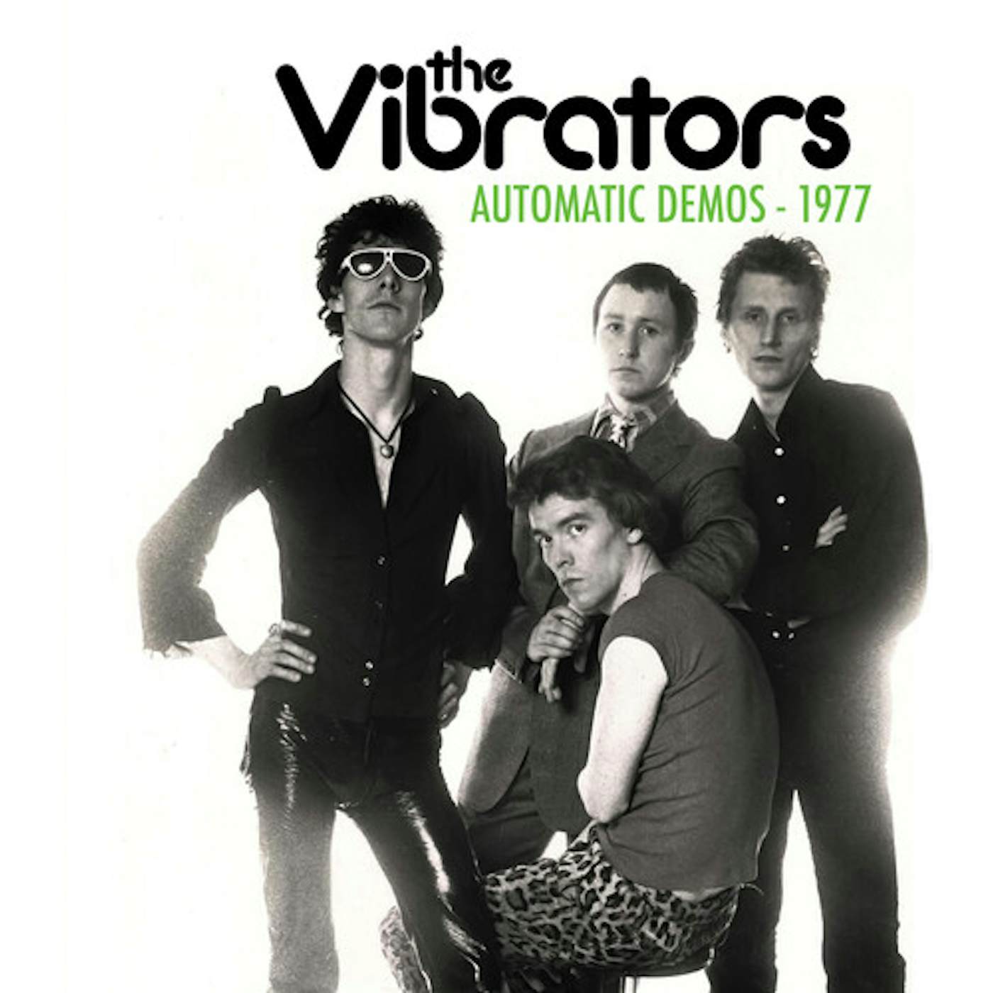 The Vibrators AUTOMATIC DEMOS 1977 - GREEN MARBLE Vinyl Record