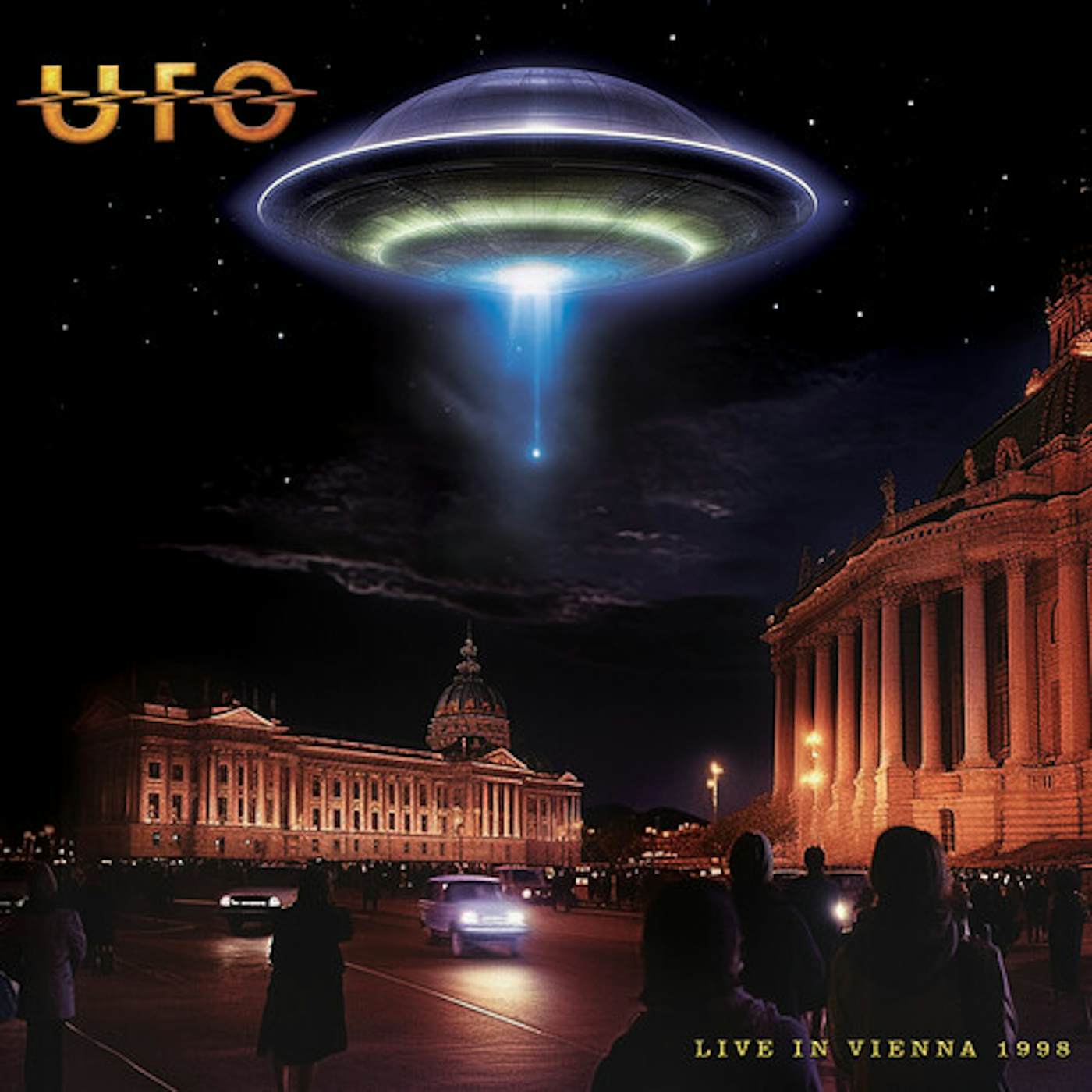 UFO LIVE IN VIENNA 1998 - BLUE Vinyl Record