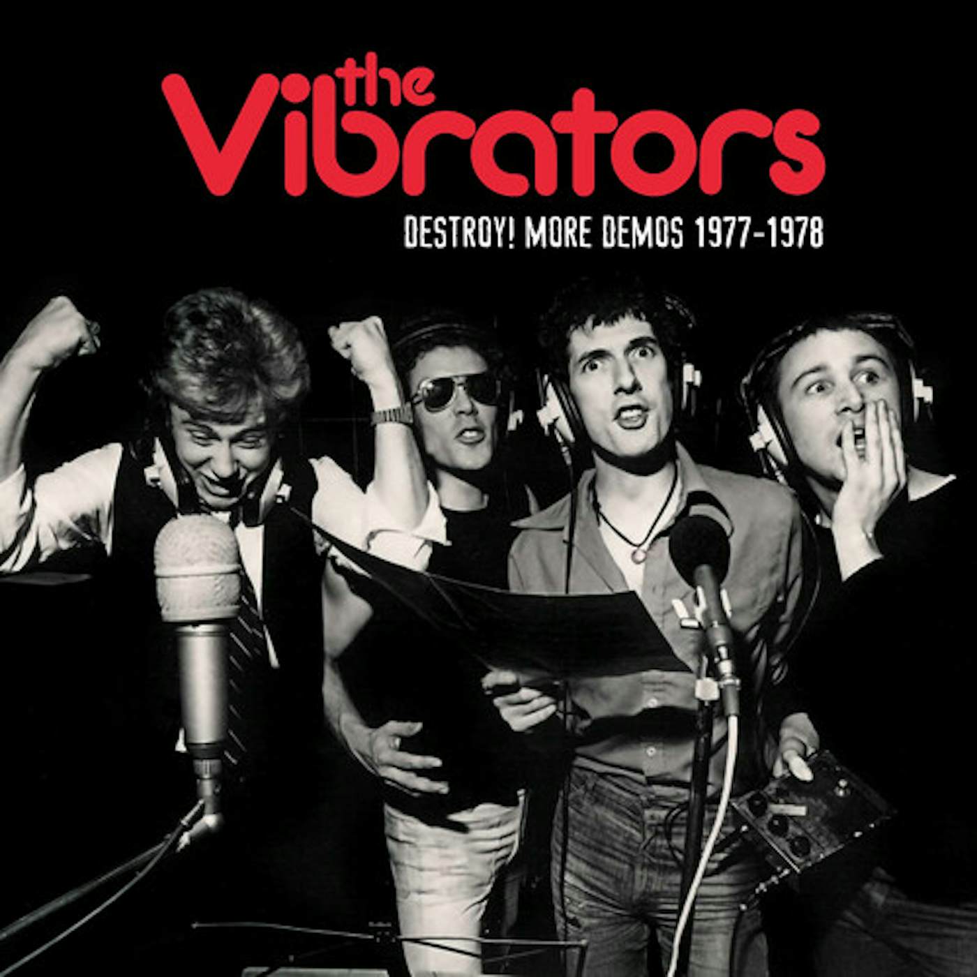 The Vibrators DESTROY MORE DEMOS '77-'78 - RED Vinyl Record