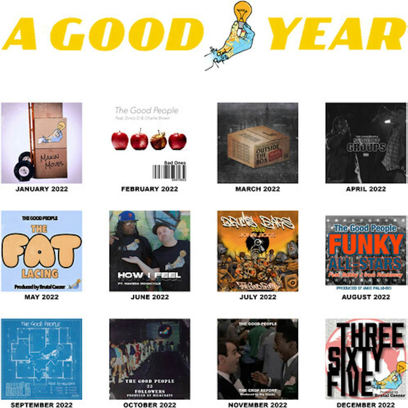 The Good People GOOD YEAR Vinyl Record
