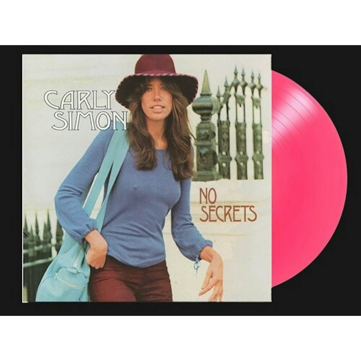 Carly Simon No Secrets (Limited Pink Edition) Vinyl Record