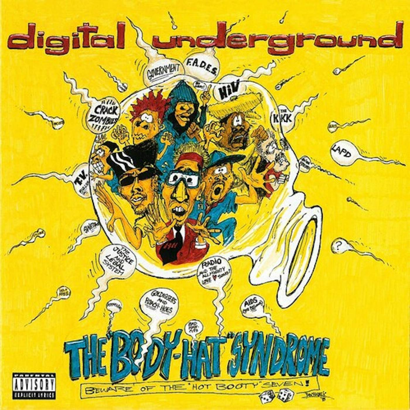 Digital Underground BODY-HAT SYNDROME (30TH ANNIVERSARY) Vinyl Record