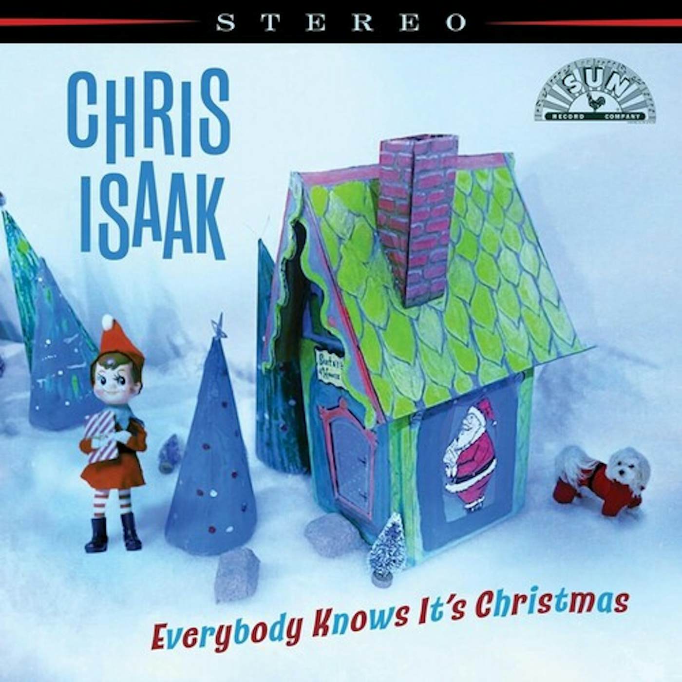 Chris Isaak Everybody Knows It's Christmas Vinyl Record
