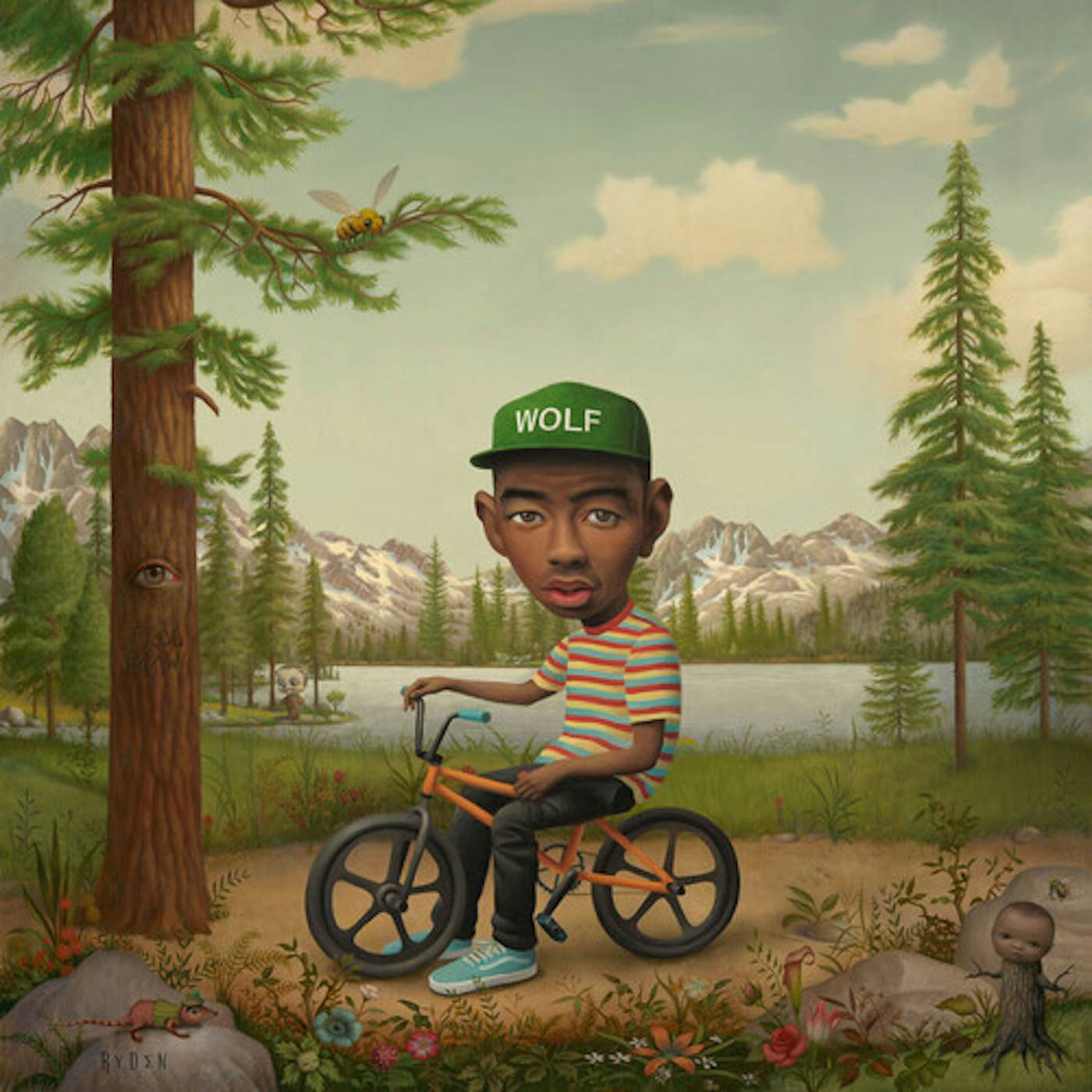 TYLER THE CREATOR WOLF (PAINTING COVER) TAPE – Lunchbox Records