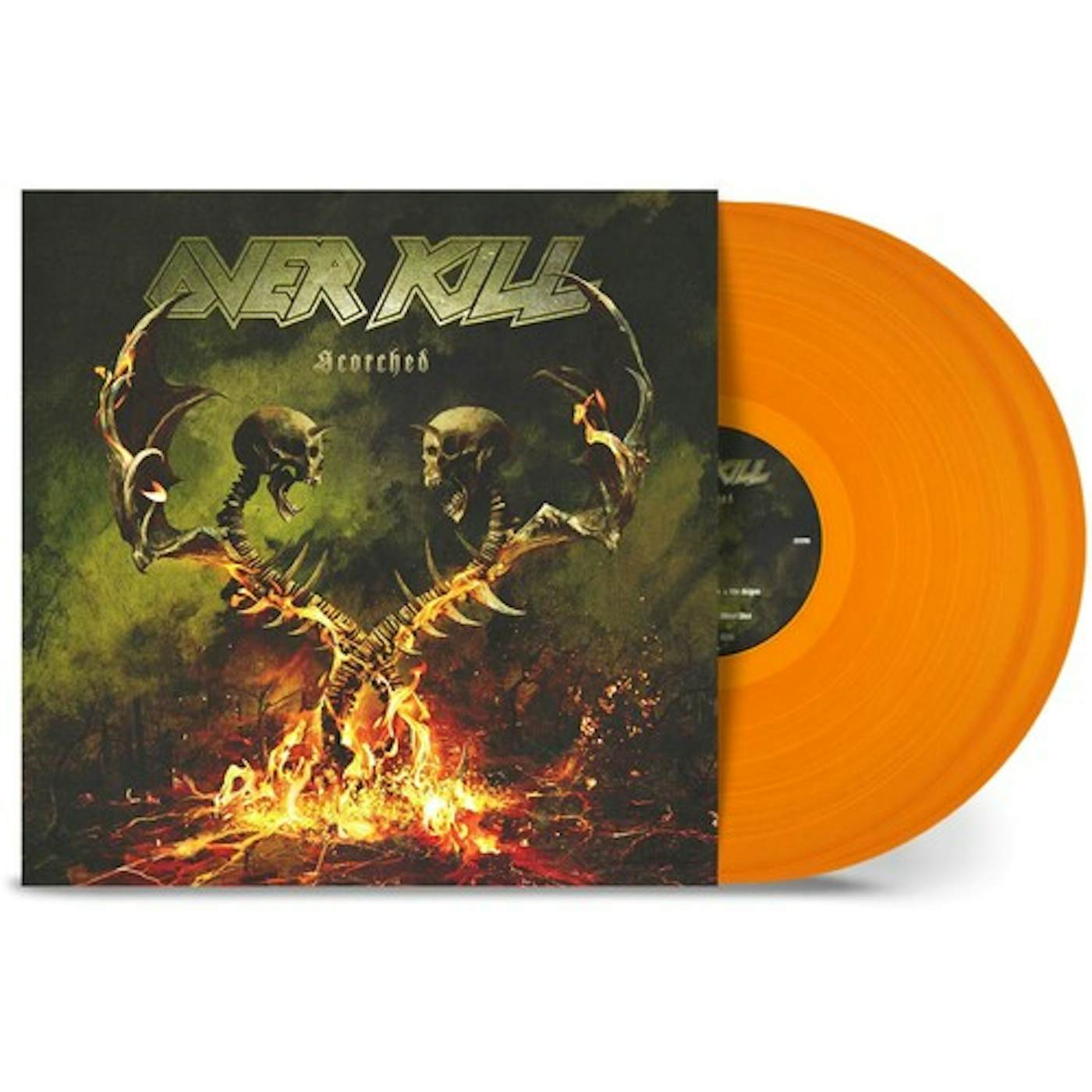 Overkill Scorched (Orange) Vinyl Record