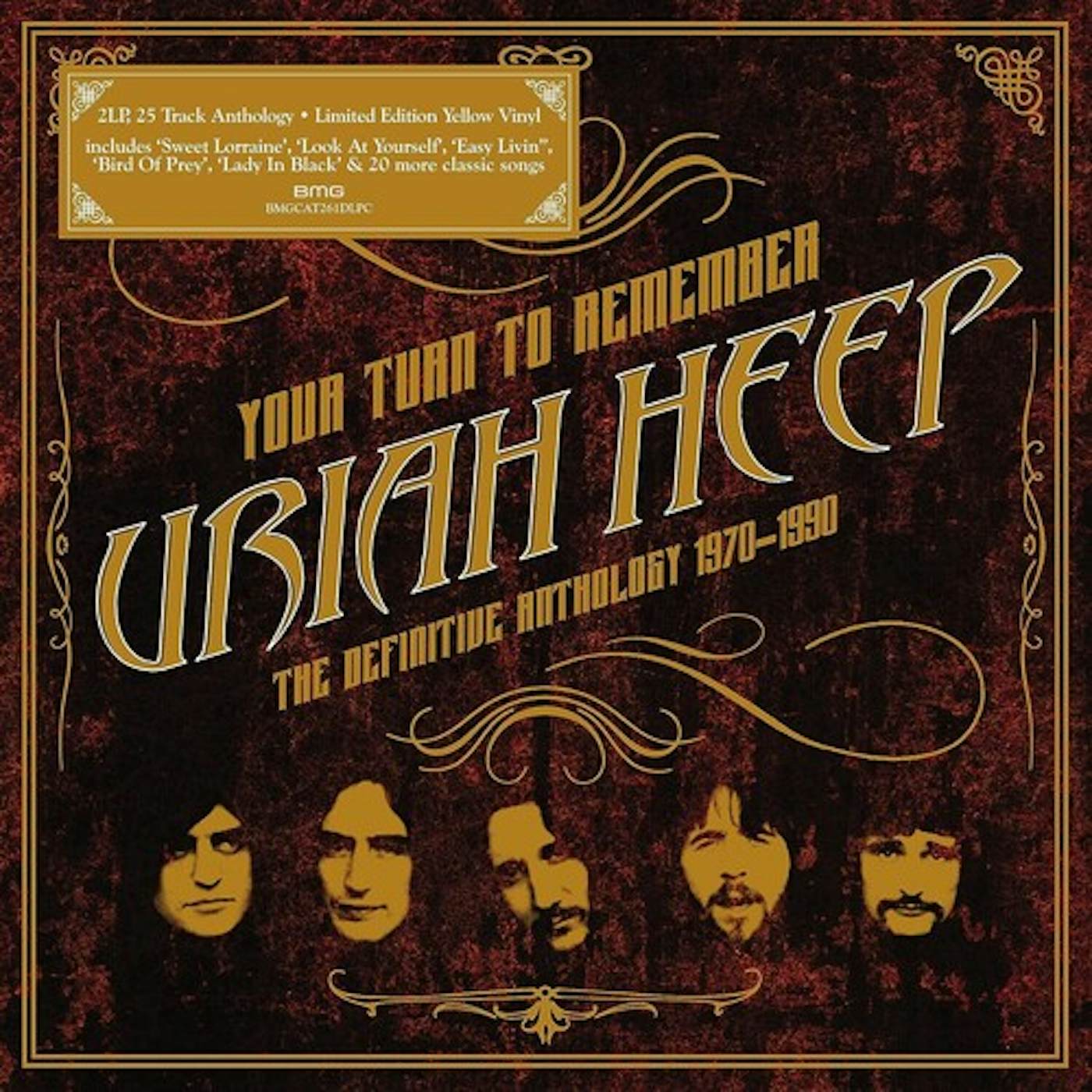 Uriah Heep Definitive Anthology 1970-1990 Vinyl Record