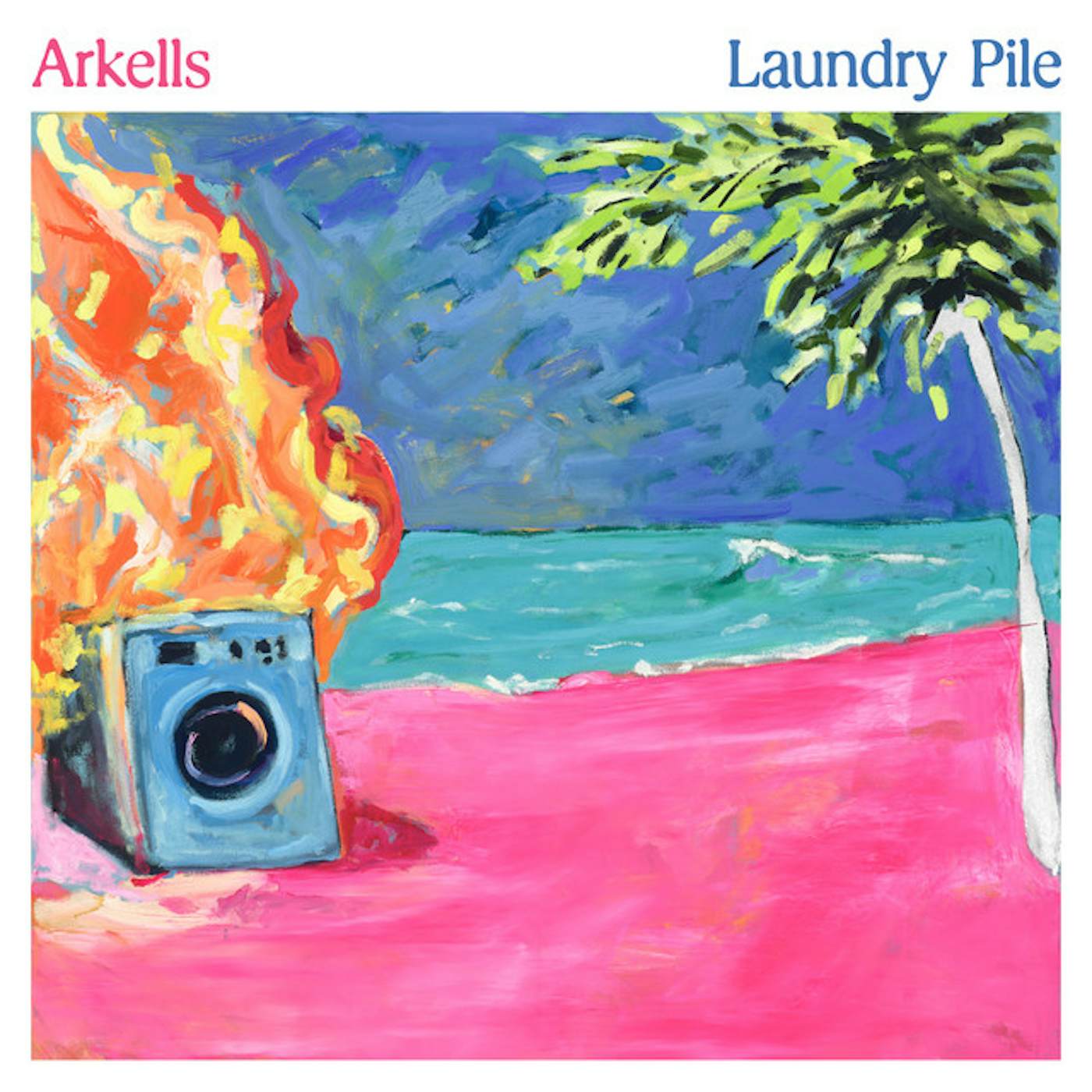 Arkells Laundry Pile (Pink) Vinyl Record