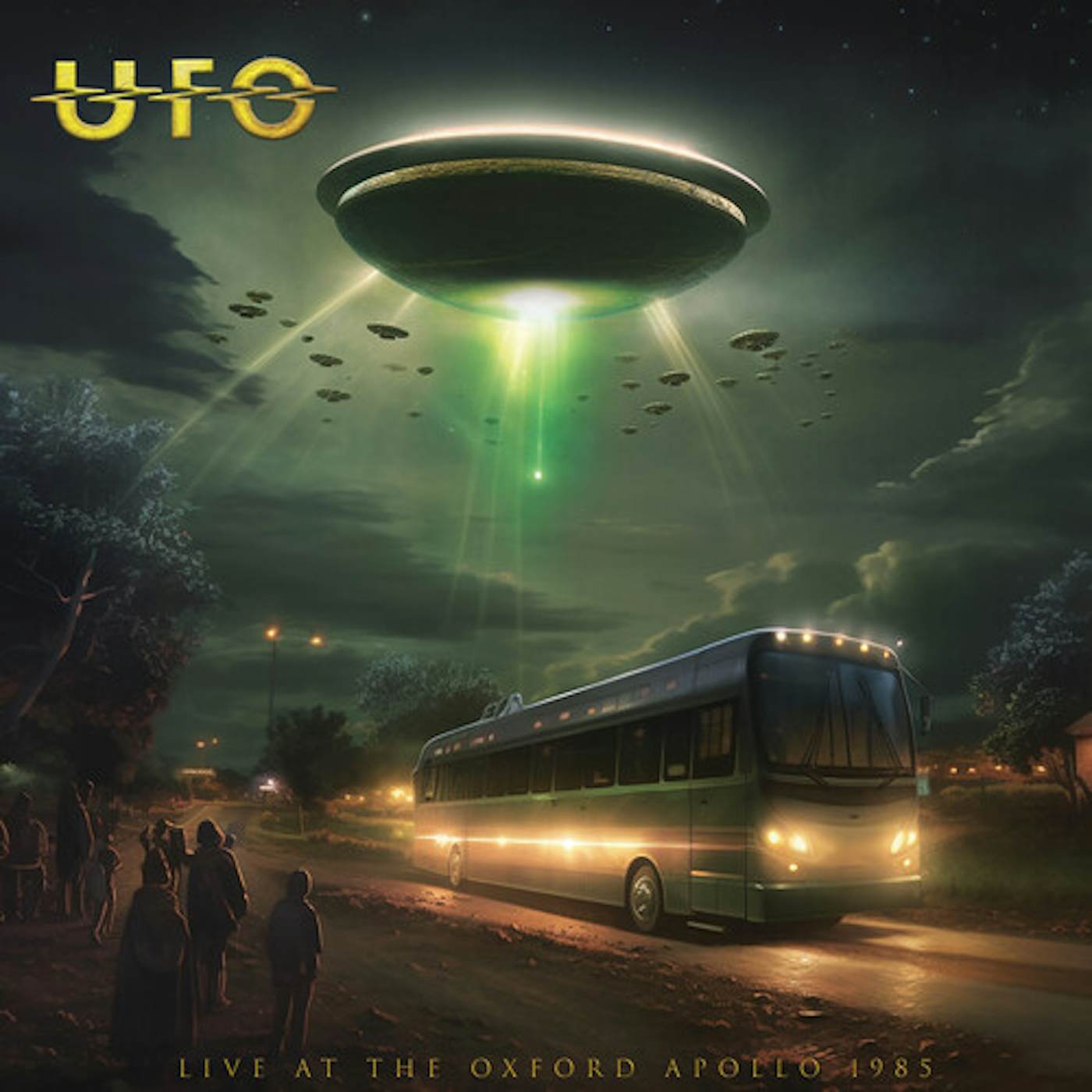 UFO Live At The Oxford Apollo 1985 (Green) Vinyl Record