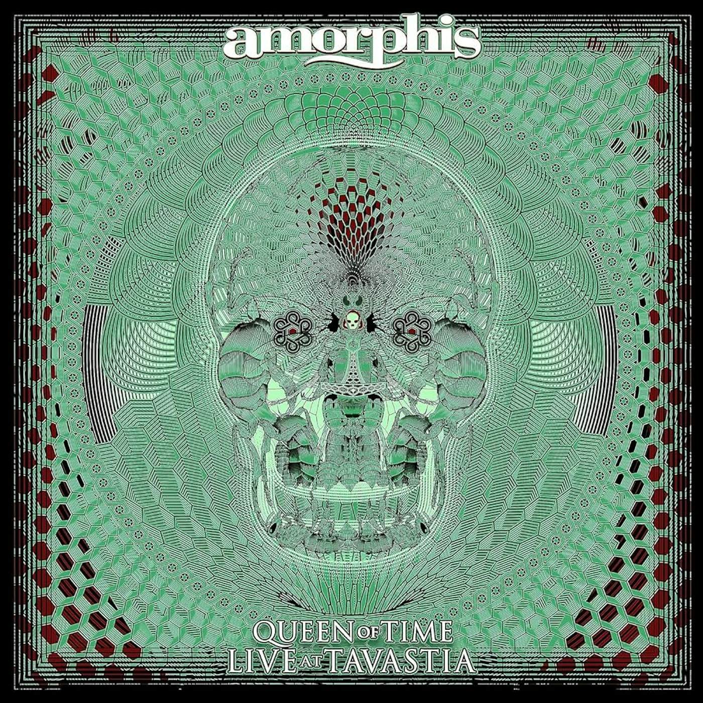 Amorphis QUEEN OF TIME (LIVE AT TAVASTIA 2021) Vinyl Record