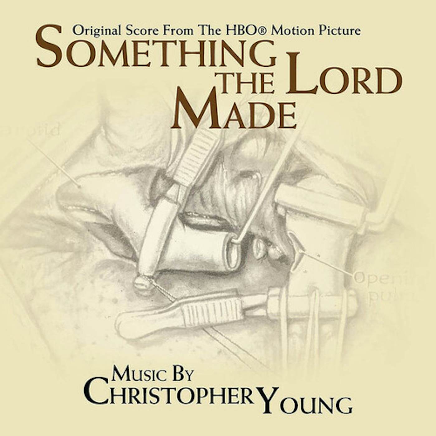 Christopher Young SOMETHING THE LORD MADE - Original Soundtrack CD