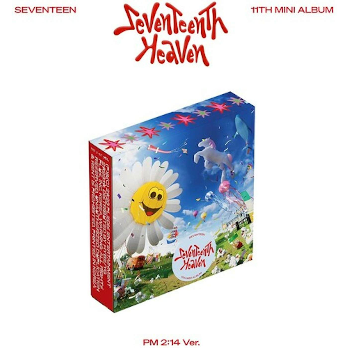 11TH MINI ALBUM 'SEVENTEENTH HEAVEN' PM 2:14 VER. CD