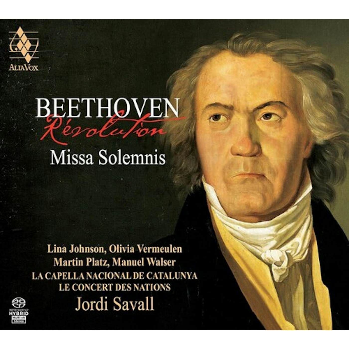 Jordi Savall BEETHOVEN: MISSA SOLEMNIS CD