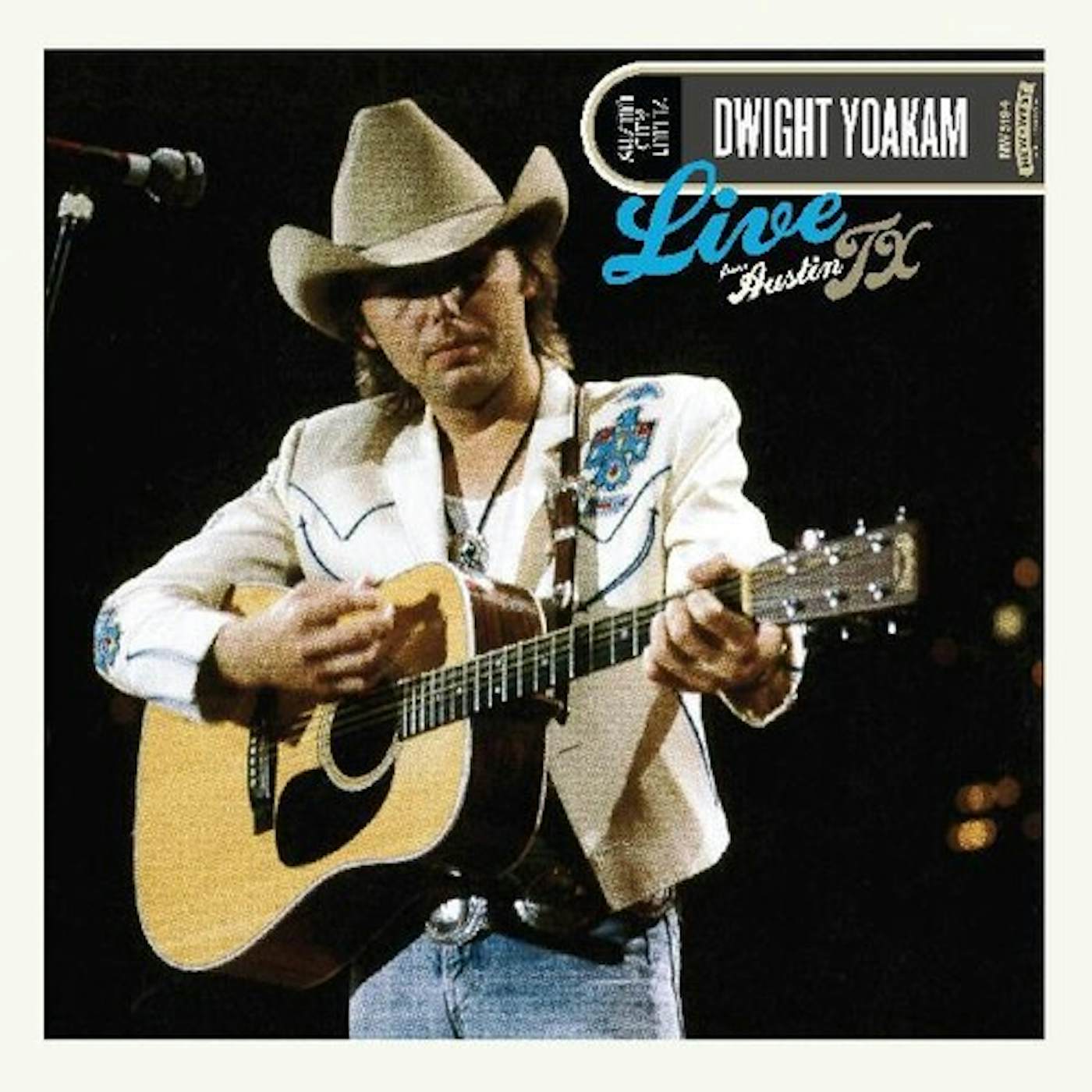 Dwight Yoakam Live From Austin TX (2LP/Blue) Vinyl Record