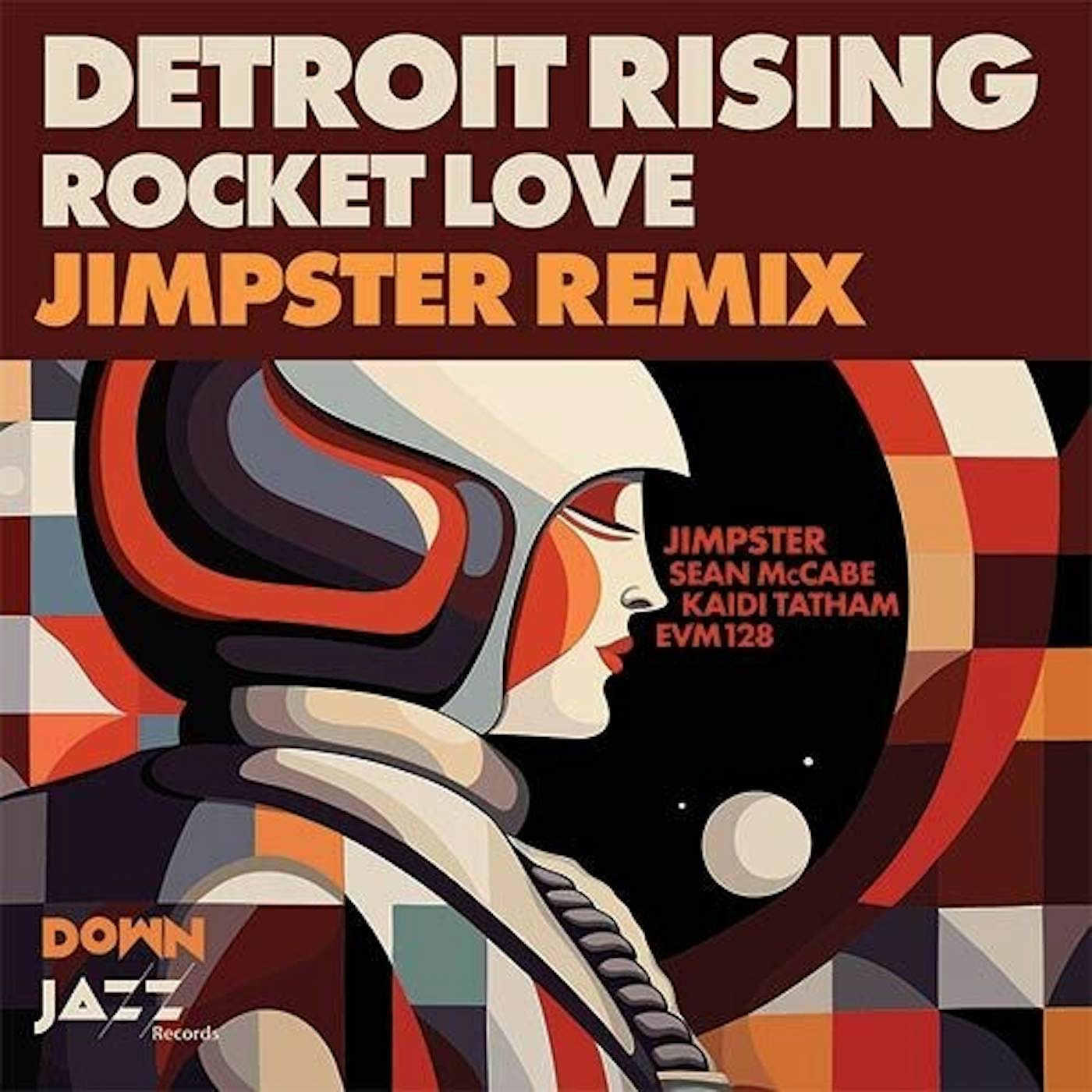 Detroit Rising ROCKET LOVE (JIMPSTER REMIX) Vinyl Record