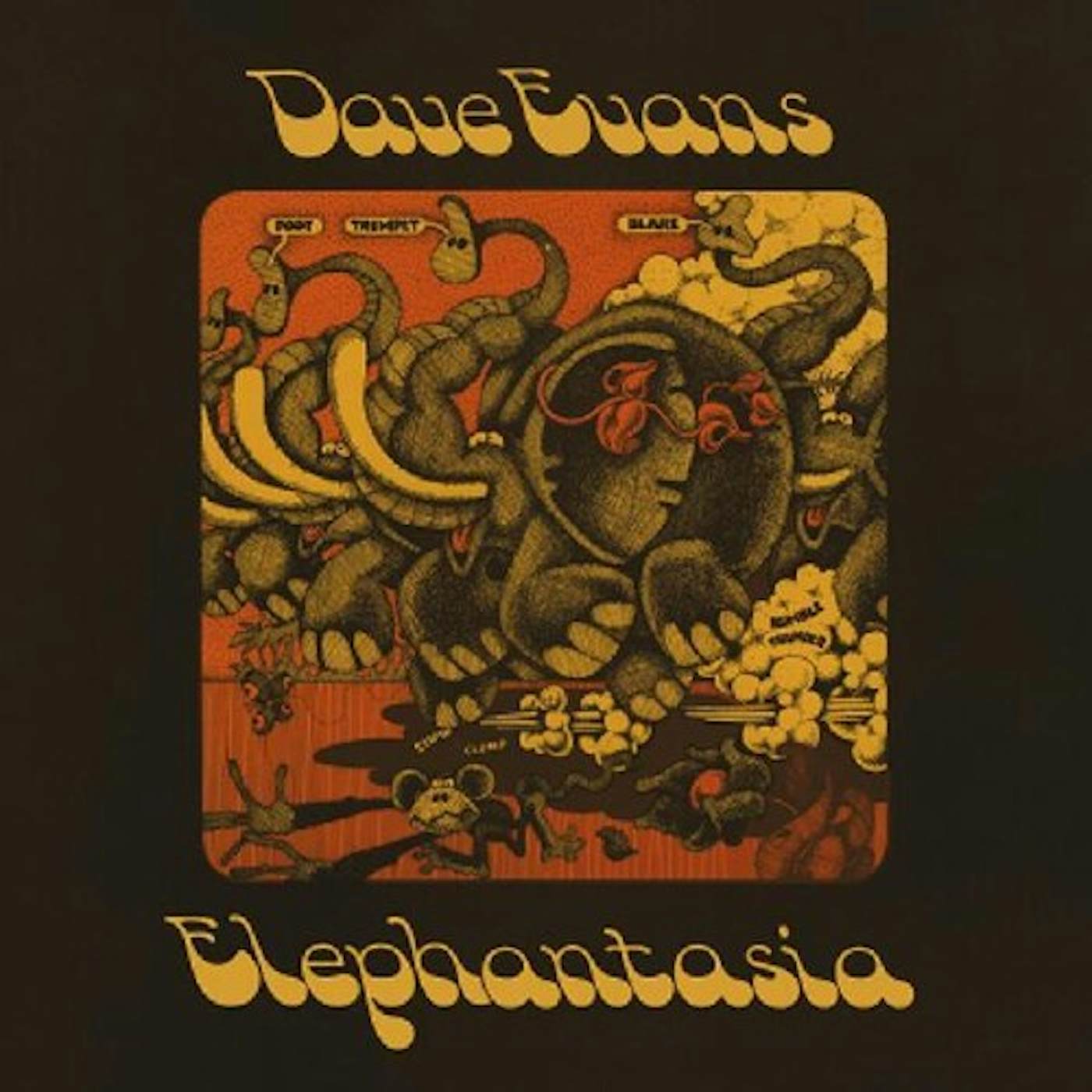 Dave Evans ELEPHANTASIA Vinyl Record
