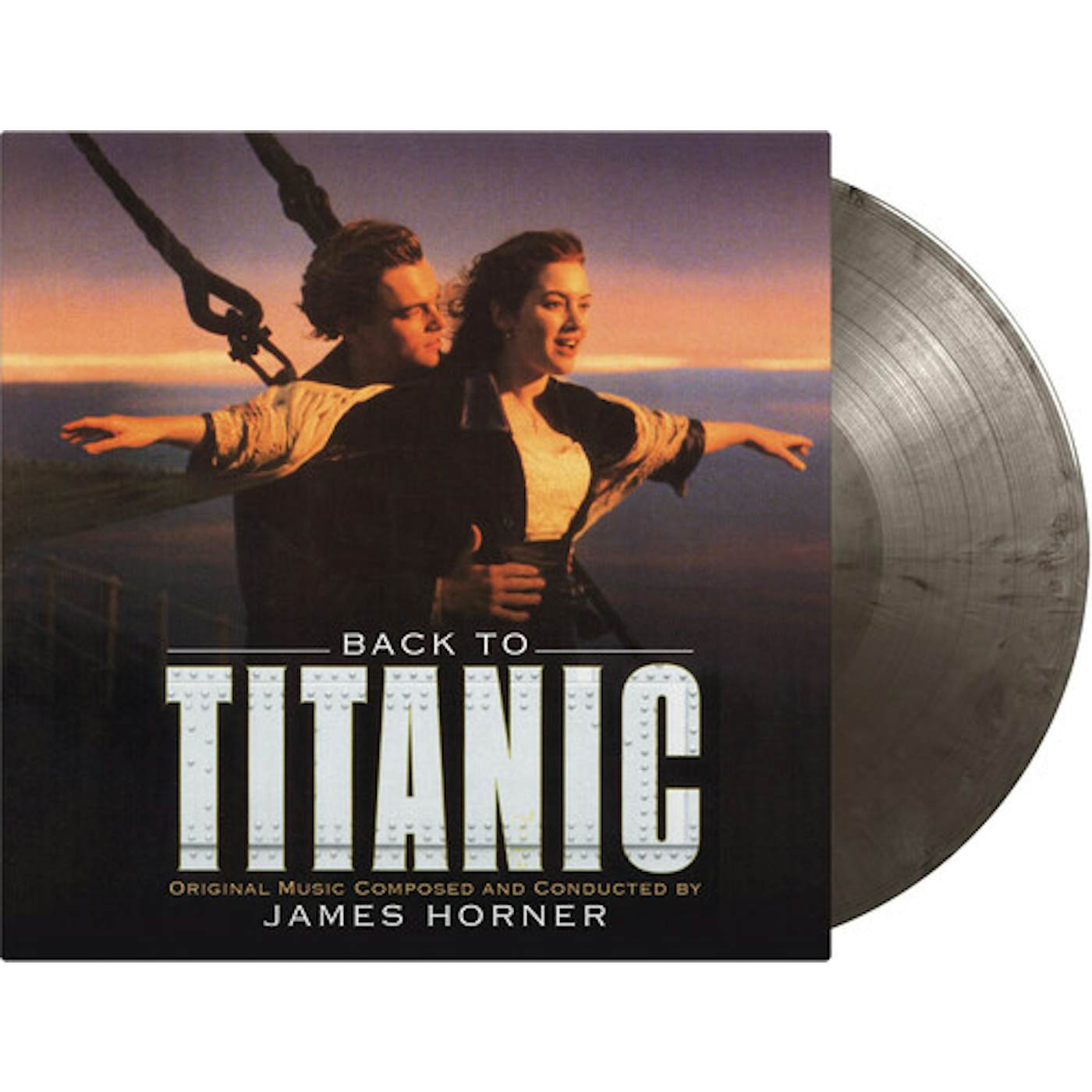 James Horner BACK TO TITANIC - Original Soundtrack Vinyl Record