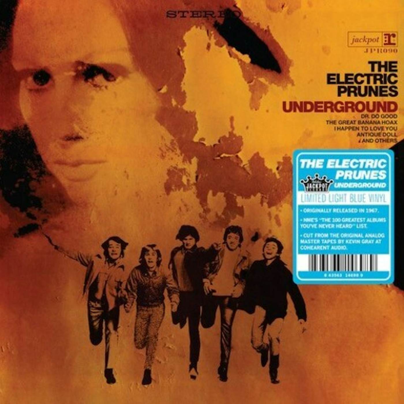 The Electric Prunes Underground (Light Blue) Vinyl Record