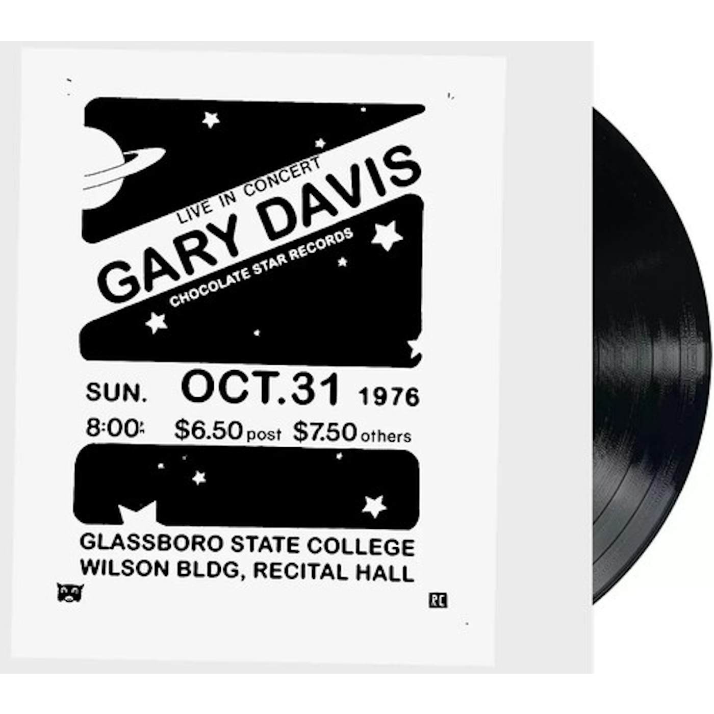 Gary Davis LIVE IN CONCERT 1976 Vinyl Record