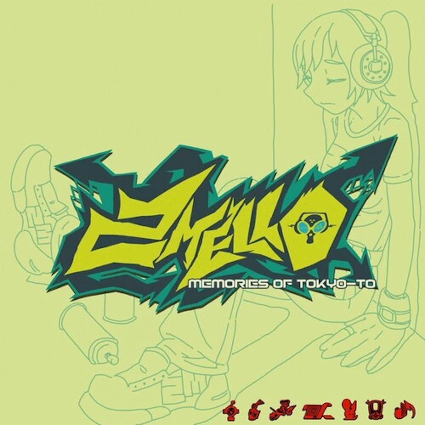 2 Mello MEMORIES OF TOKYO-TO - Original Soundtrack Vinyl Record
