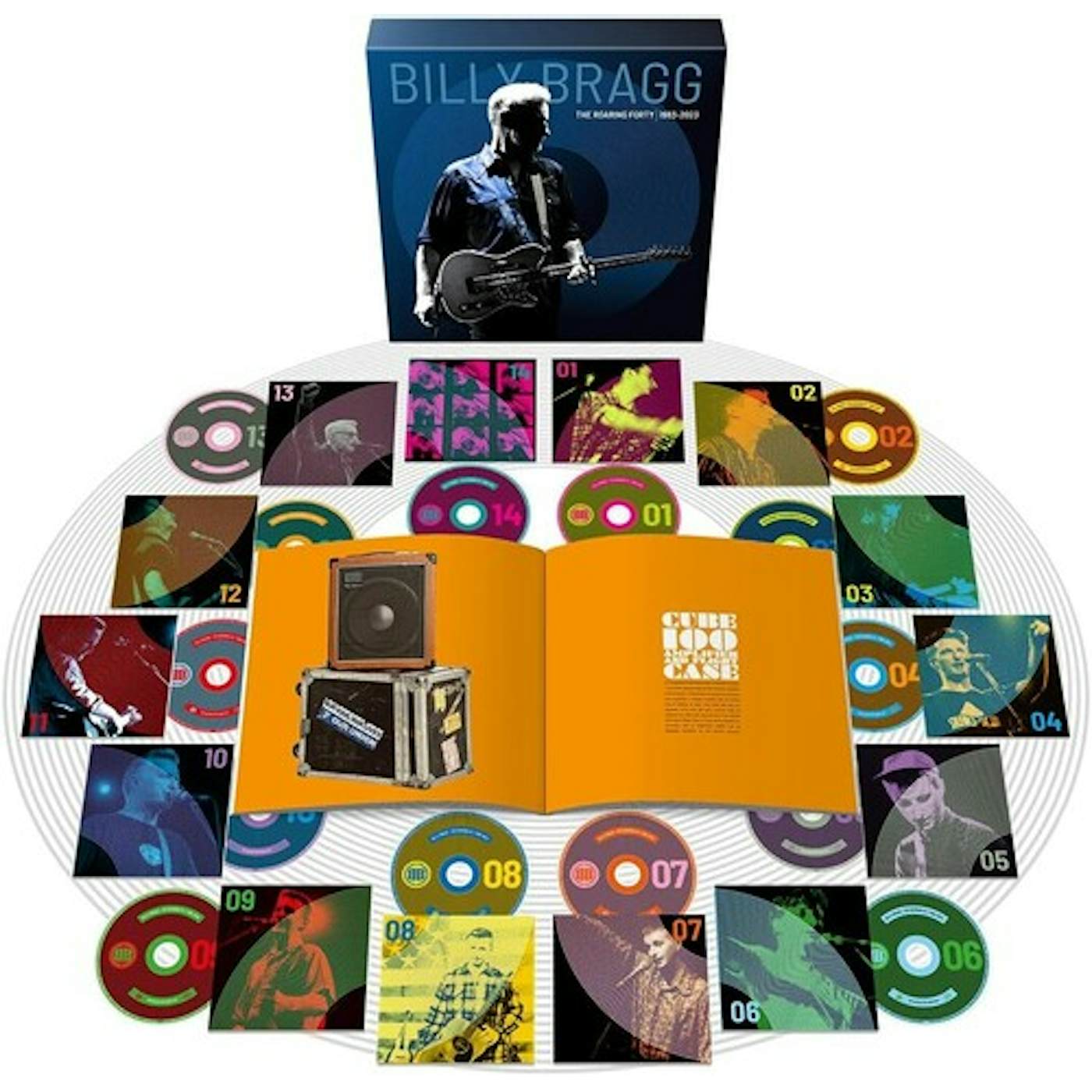 Billy Bragg ROARING FORTY: 1983-2023 CD
