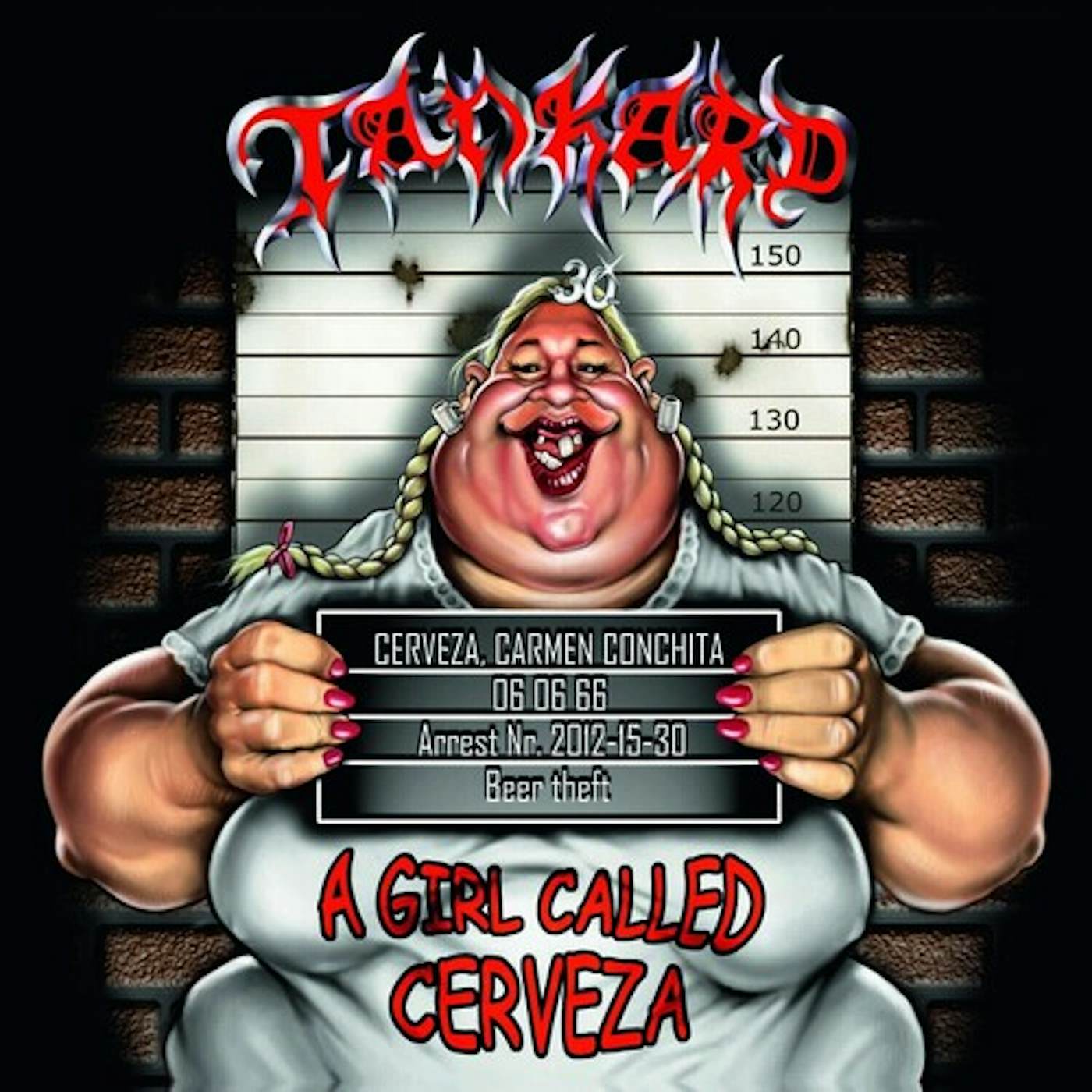 Tankard GIRL CALLED CERVEZA - WHITE/BLACK/RED Vinyl Record